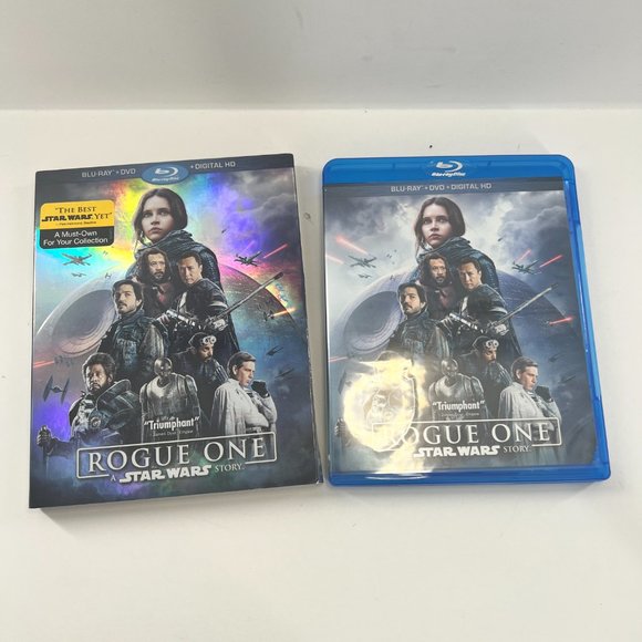 Rogue One A Star Wars Story Blu-Ray DVD Rated PG-13 - Picture 2 of 7